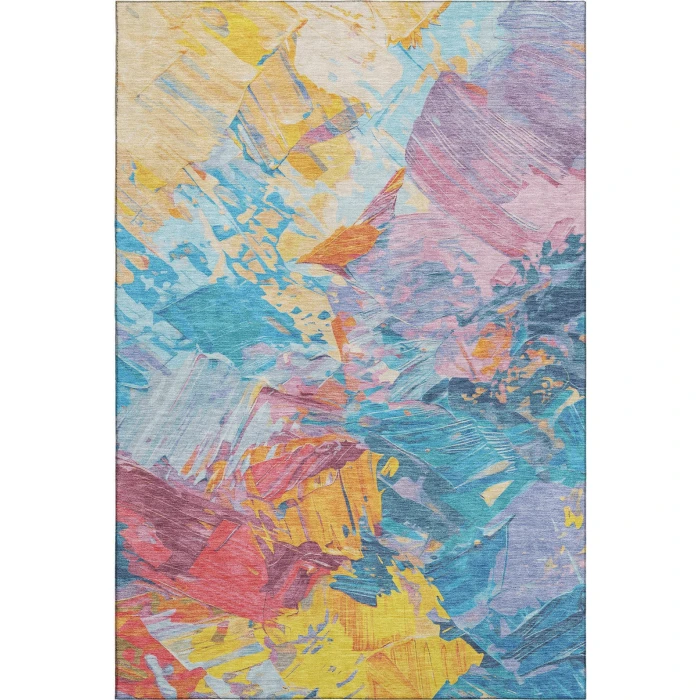 Addison Mayfield Blue AMF1713 2ft. 3in. x 7ft. 6in. Rect. Rug
