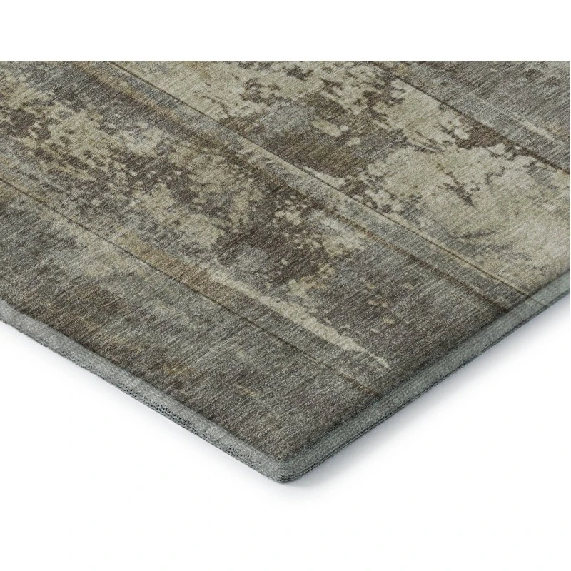 Addison Mayfield Brown AMF1715 - 8ft. Round Rug
