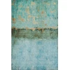 Addison Mayfield Teal AMF1716 - 8ft. Round Rug