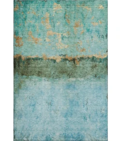 Addison Mayfield Teal AMF1716 - 8ft. Round Rug