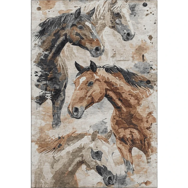 Addison Mayfield Brown AMF1720 5ft. x 7ft. 6in. Rect. Rug