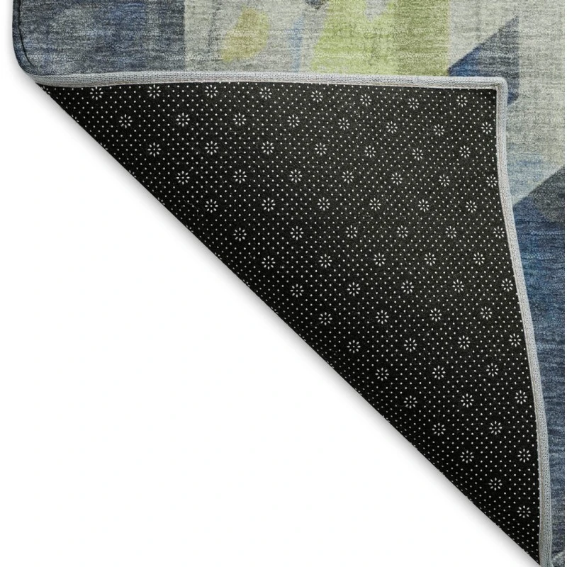 Addison Mayfield Blue AMF1722 - 8ft. Round Rug
