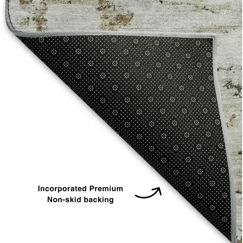 Addison Mayfield Brown AMF1723 - 8ft. Round Rug