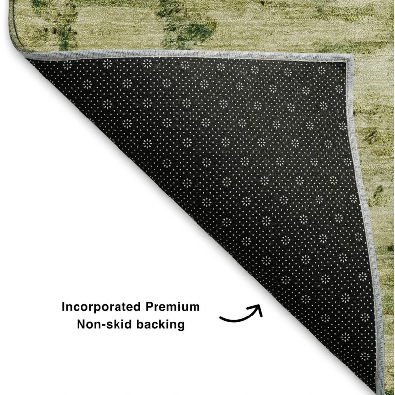 Addison Mayfield Green AMF1723 - 8ft. Round Rug