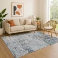 Addison Mayfield Blue AMF1723 - 8ft. Round Rug