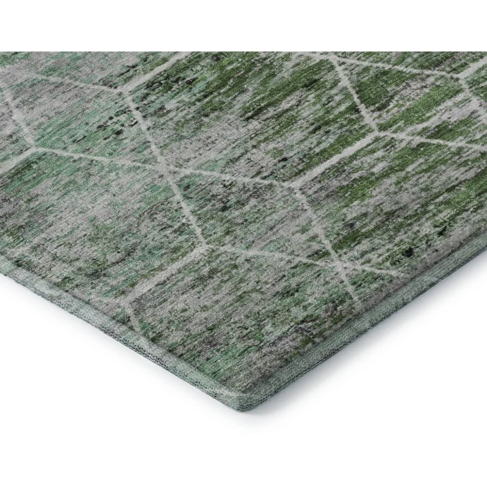 Addison Mayfield Green AMF1724 - 8ft. Round Rug