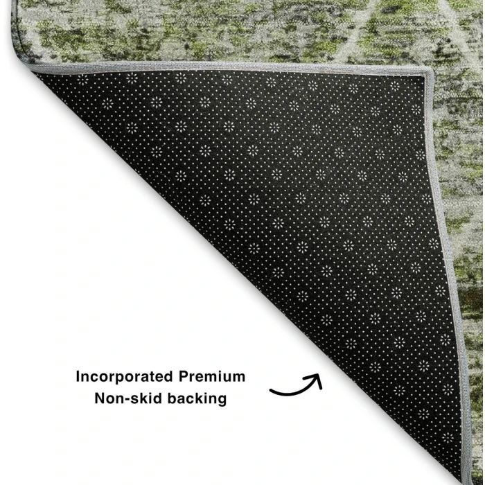 Addison Mayfield Green AMF1724 2ft. 3in. x 7ft. 6in. Rect. Rug