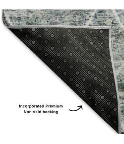 Addison Mayfield Teal AMF1724 5ft. x 7ft. 6in. Rect. Rug