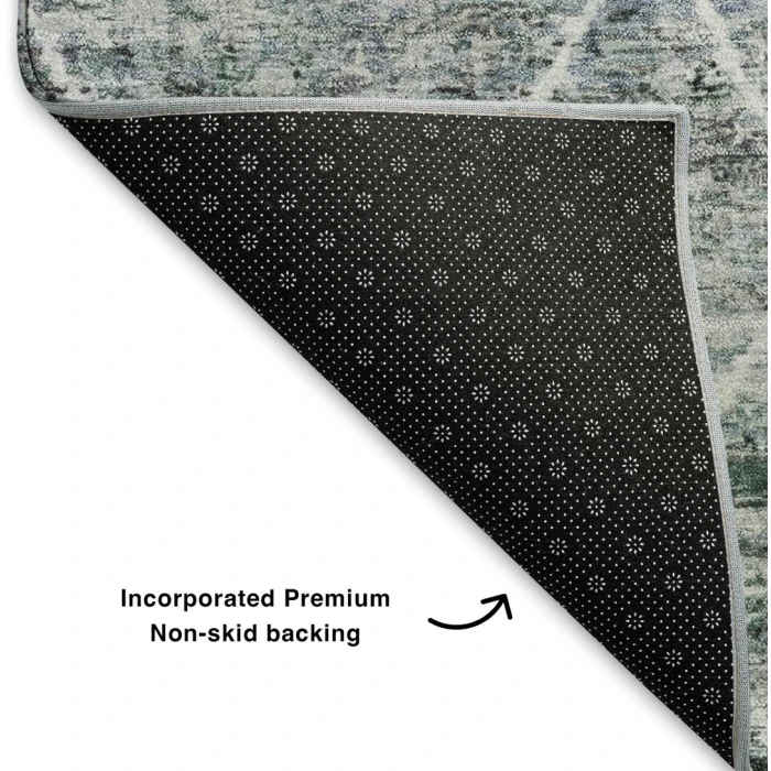 Addison Mayfield Teal AMF1724 5ft. x 7ft. 6in. Rect. Rug