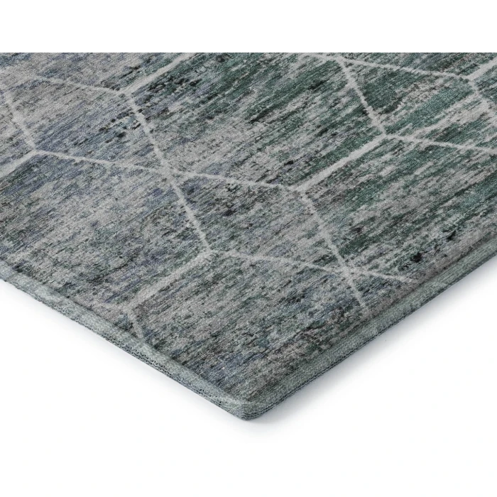 Addison Mayfield Teal AMF1724 5ft. x 7ft. 6in. Rect. Rug