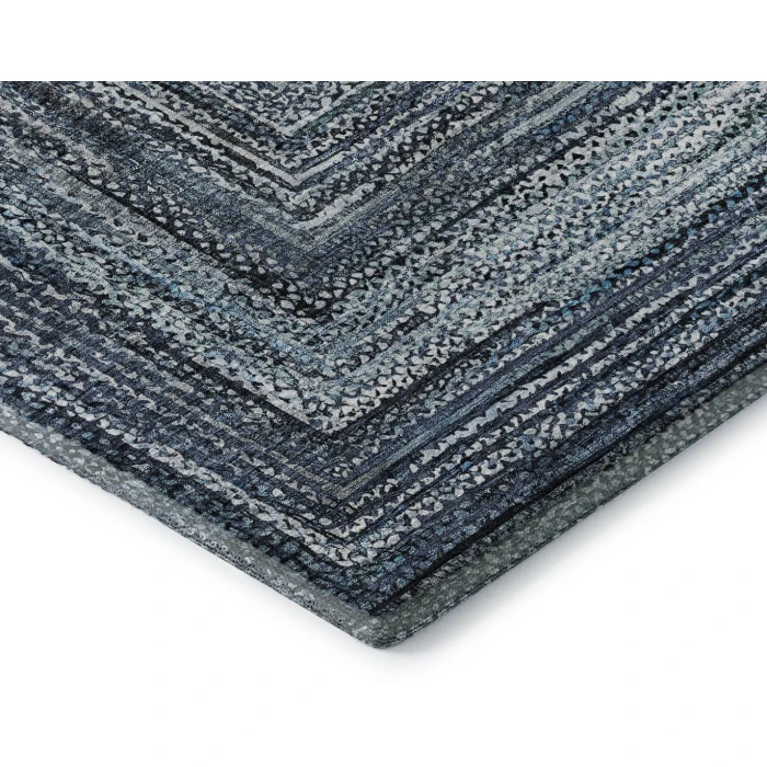 Addison Mayfield Blue AMF1725 - 8ft. Round Rug