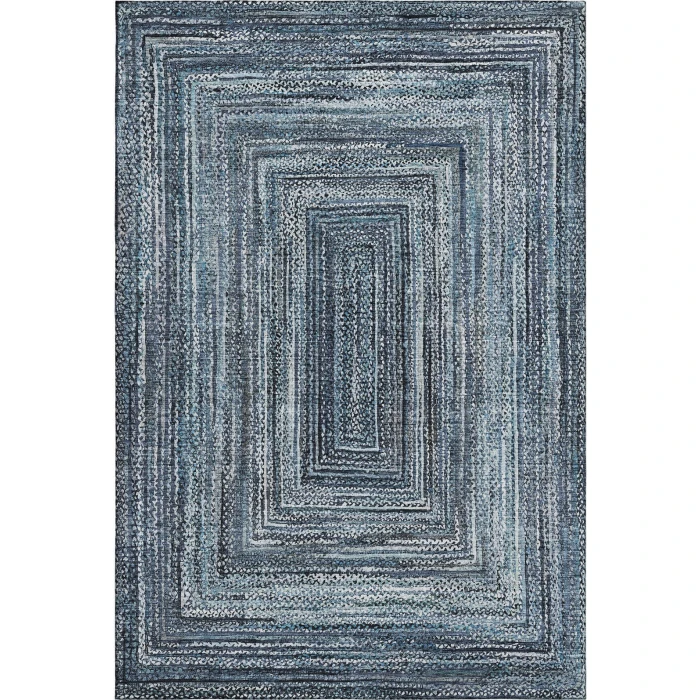 Addison Mayfield Blue AMF1725 - 8ft. Round Rug