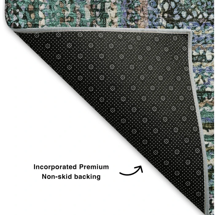 Addison Mayfield Teal AMF1725 2ft. 3in. x 7ft. 6in. Rect. Rug
