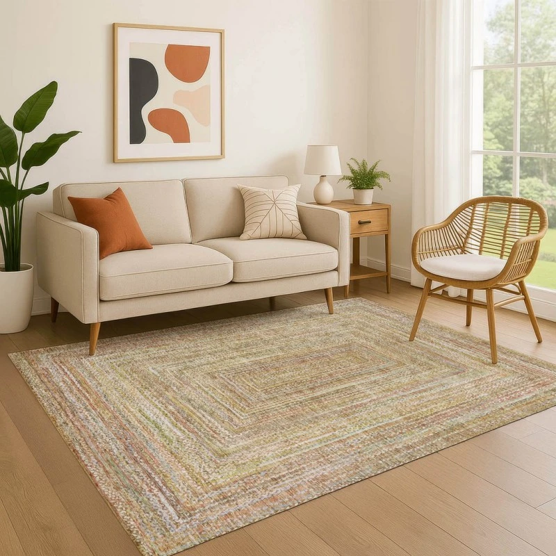 Addison Mayfield Brown AMF1726 5ft. x 7ft. 6in. Rect. Rug