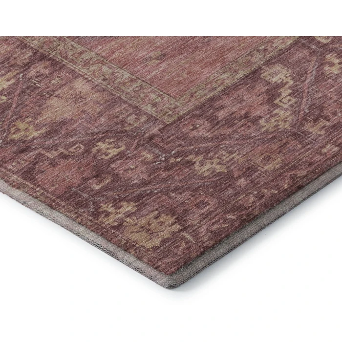 Addison Mayfield Pink AMF1727 - 8ft. Round Rug