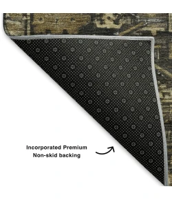 Addison Mayfield Brown AMF1727 2ft. 3in. x 7ft. 6in. Rect. Rug