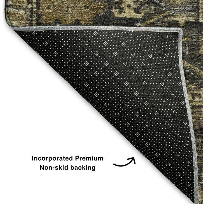 Addison Mayfield Brown AMF1727 2ft. 3in. x 7ft. 6in. Rect. Rug