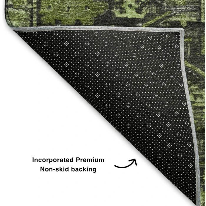 Addison Mayfield Green AMF1727 8ft. x 10ft. Rect. Rug