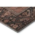 Addison Mayfield Orange AMF1727 - 8ft. Round Rug