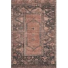 Addison Mayfield Orange AMF1727 - 8ft. Round Rug