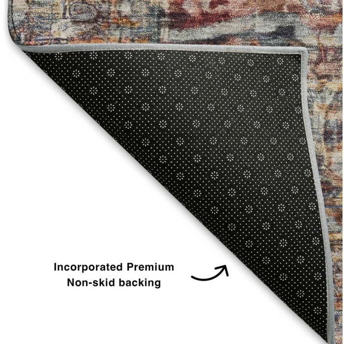 Addison Mayfield Orange AMF1728 9ft. x 12ft. Rect. Rug