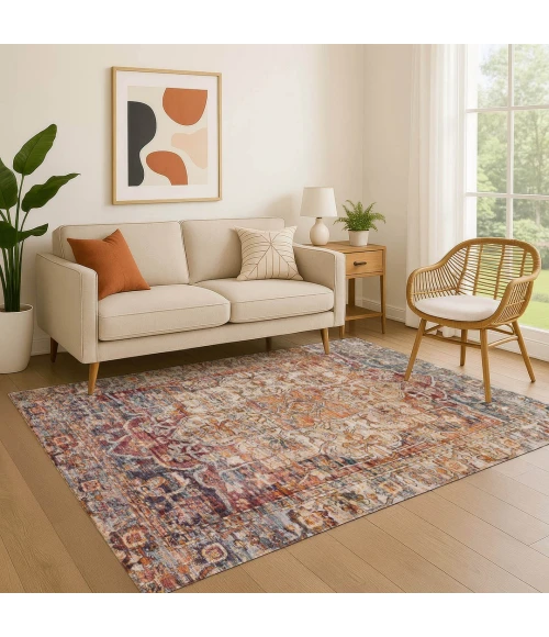 Addison Mayfield Orange AMF1728 2ft. 3in. x 7ft. 6in. Rect. Rug