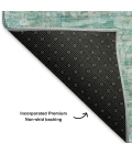 Addison Mayfield Teal AMF1728 9ft. x 12ft. Rect. Rug