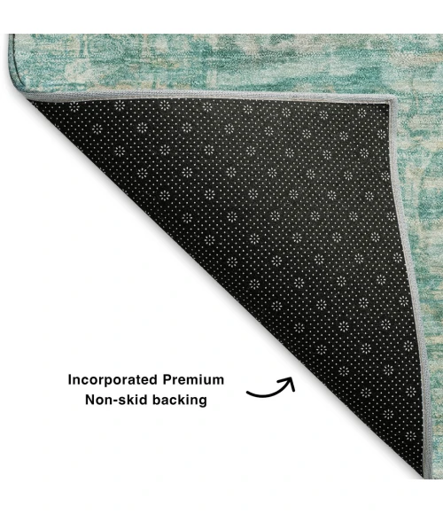 Addison Mayfield Teal AMF1728 9ft. x 12ft. Rect. Rug
