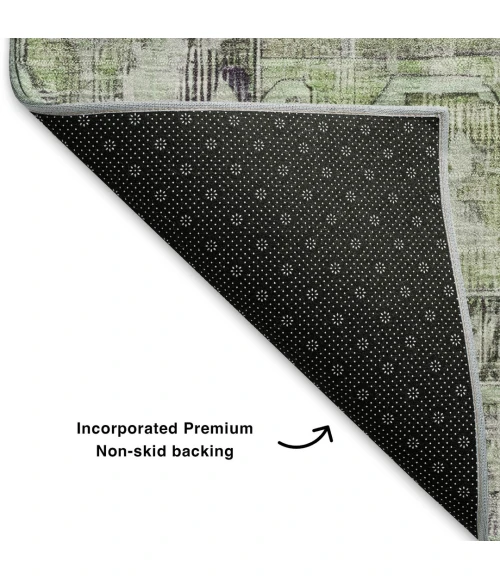 Addison Mayfield Green AMF1729 8ft. x 10ft. Rect. Rug