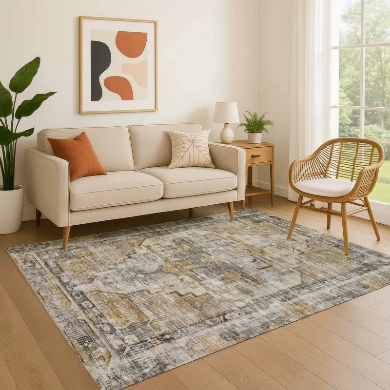 Addison Mayfield Brown AMF1729 2ft. 3in. x 7ft. 6in. Rect. Rug