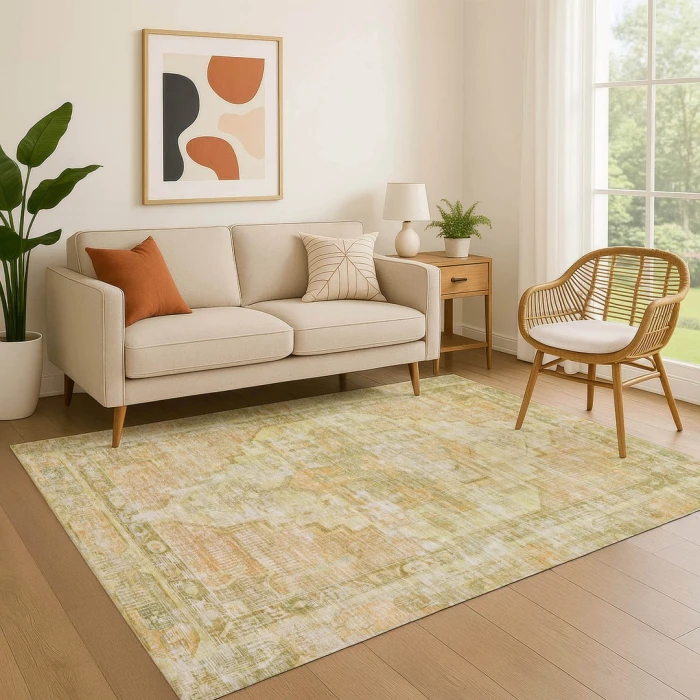 Addison Mayfield Gold AMF1729 8ft. x 10ft. Rect. Rug