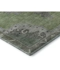 Addison Mayfield Green AMF1731 - 8ft. Round Rug