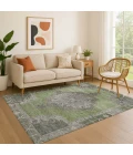 Addison Mayfield Green AMF1731 - 8ft. Round Rug