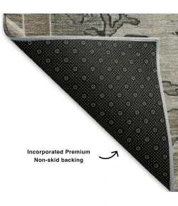 Addison Mayfield Brown AMF1731 2ft. 3in. x 7ft. 6in. Rect. Rug