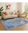 Addison Mayfield Blue AMF1731 8ft. x 10ft. Rect. Rug