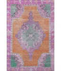 Addison Mayfield Orange AMF1731 - 8ft. Round Rug