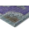 Addison Mayfield Purple AMF1731 2ft. 3in. x 7ft. 6in. Rect. Rug
