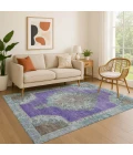 Addison Mayfield Purple AMF1731 2ft. 3in. x 7ft. 6in. Rect. Rug