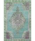 Addison Mayfield Teal AMF1731 - 8ft. Round Rug