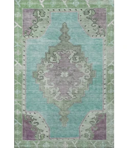 Addison Mayfield Teal AMF1731 - 8ft. Round Rug