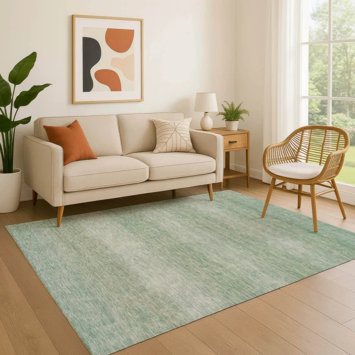 Addison Mayfield Teal AMF1733 9ft. x 12ft. Rect. Rug
