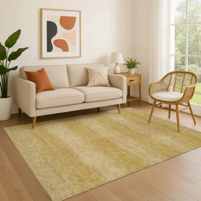 Addison Mayfield Gold AMF1733 9ft. x 12ft. Rect. Rug