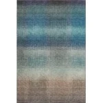 Addison Mayfield Blue AMF1735 - 8ft. Round Rug