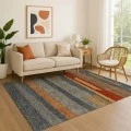 Addison Mayfield Blue AMF1736 - 8ft. Round Rug