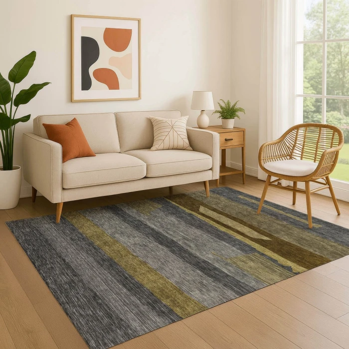 Addison Mayfield Gray AMF1736 5ft. x 7ft. 6in. Rect. Rug