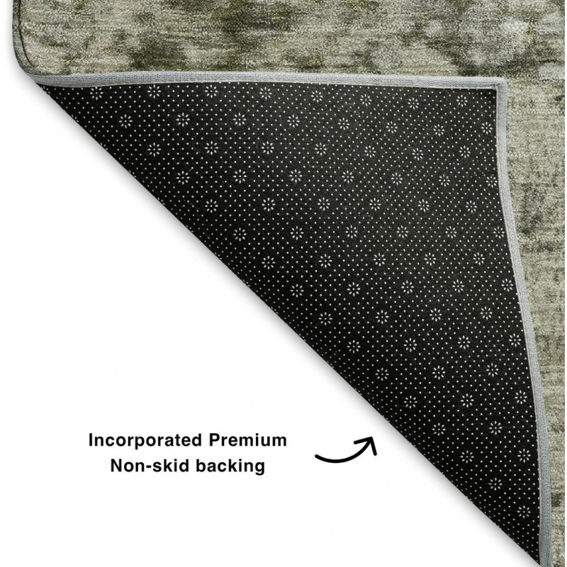 Addison Mayfield Gray AMF1737 - 8ft. Round Rug