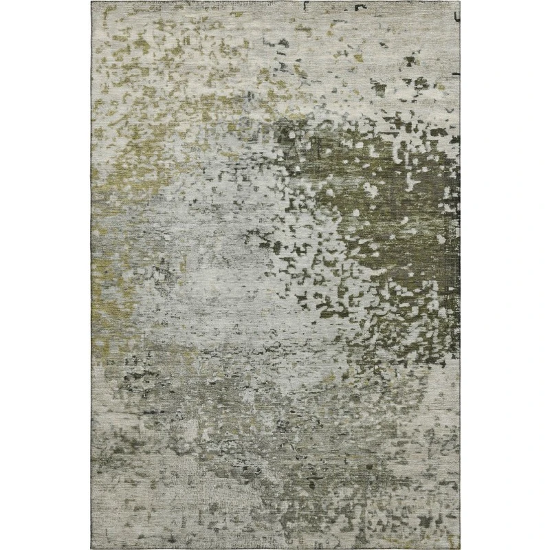 Addison Mayfield Gray AMF1737 - 8ft. Round Rug