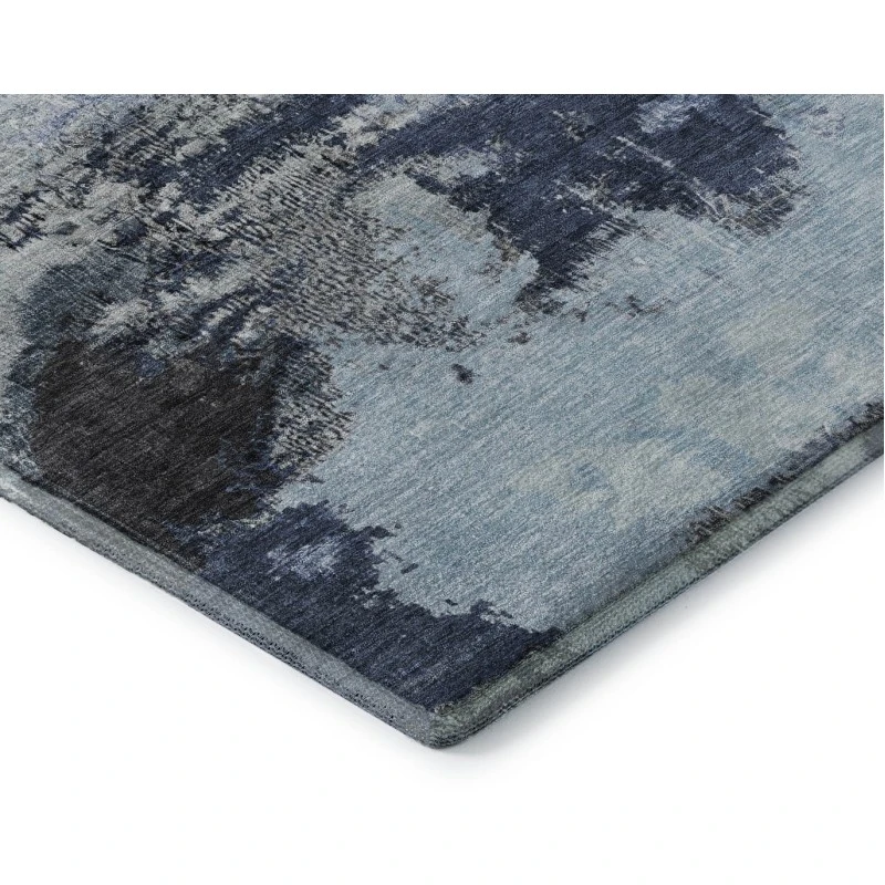 Addison Mayfield Blue AMF1738 - 8ft. Round Rug