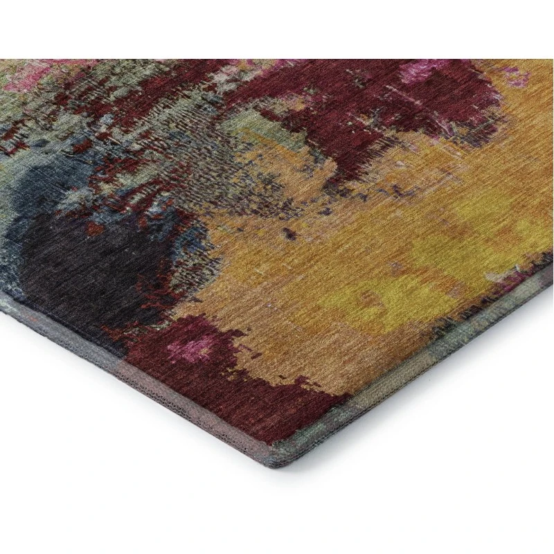 Addison Mayfield Red AMF1738 - 8ft. Round Rug
