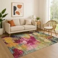 Addison Mayfield Red AMF1738 - 8ft. Round Rug